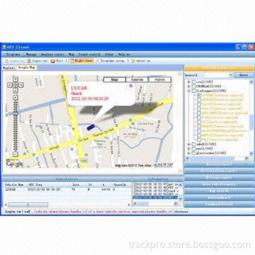 Online Professional GPS Tracking Platform Fleet Management Server